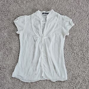 Love Squared White Blouse